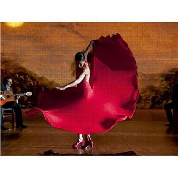 CALVENDO Puzzle Flamencotanz 2000 Teile 90 x 67 cm