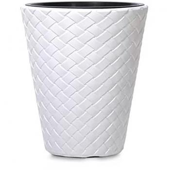 Pot De Fleur Matuba 15L 30cm Blanc
