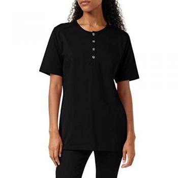 Trigema Damen T-Shirt mit Knopfleiste