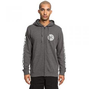 Felpa DC Shoes Circle Star, Uomo, Heather/Charcoal, M