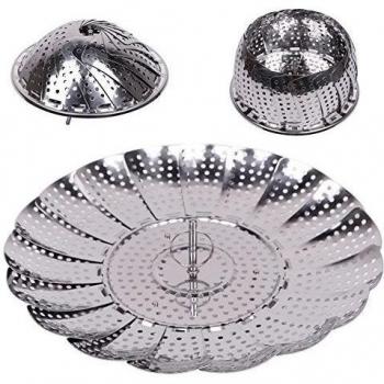Vaporiza y Sirve: Cesta Cocina Premium 100% Inox