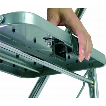 Abru Chrome 3 Step Heavy Duty Stepstool
