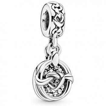 Charm Colgante Pandora Corazones Anudados 798095CZ