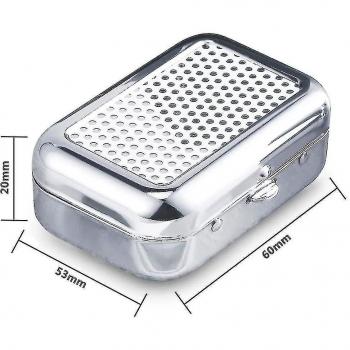 Cendrier portable en acier inoxydable A