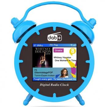 DAB/DAB+ Radio Receiver with Bluetooth and Snooze Function