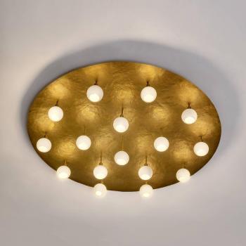 Plafoniera Lucente LED 16 luci tonda