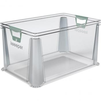 Conteneur KEEEPER Luis 64 Litres Clair
