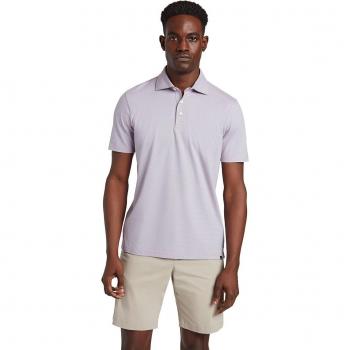 Faherty Men's Rose Water Pique Polo Shirt
