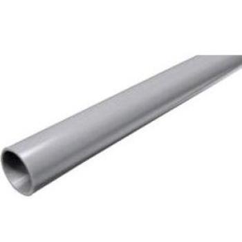 Strong and Reliable FloPlast Solvent Weld Waste Pipe, 40mm x 3m, Gray