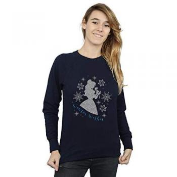 Navy Belle Winter Disney Sweatshirt for Women
