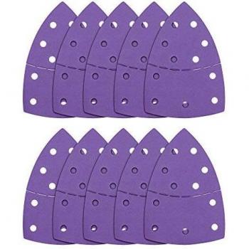 Trend Aluminium Oxide Delta Sanding Sheets 240 Grit 10 Pieces