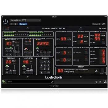 TC Electronic TC 2290-DT Digital Delay Plug-In with Desktop Interface