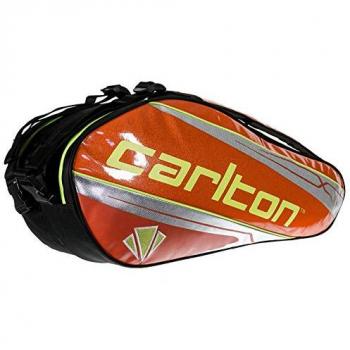 Valise racquet badminton Carlton Kinesis Tour 2Comp Rkt Bag Org/Slv