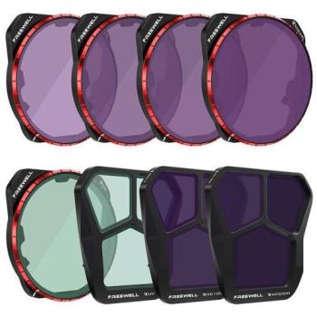 Pack de 8 Filtres Freewell pour DJI Mavic 3 Pro