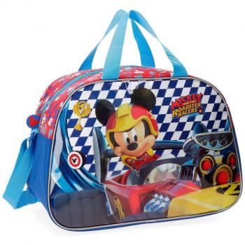 Bolsa de viaje Mickey Mouse y sus amigos en la pista