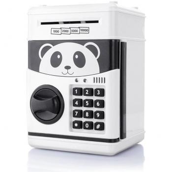 Children's White Safe Lock Wallet