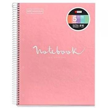 Cahier spirale Miquelrius A4 petits carreaux