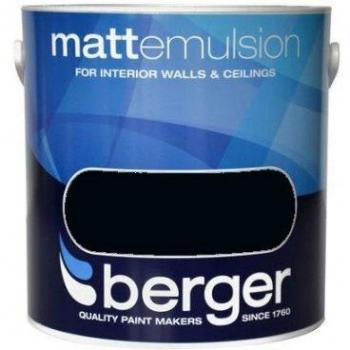 Berger 2.5L Black Matt Paint