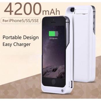 Coque de batterie 4200mAh pour iPhone 5/5S/SE