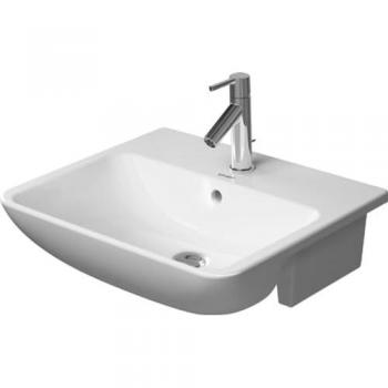 Cuvette Duravit ME, Semi-Encastrée, 1 Trou de Robinet