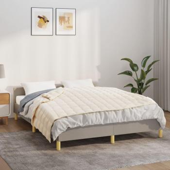 Couette Lestée Crème 152x203 cm 7 kg – Tissu
