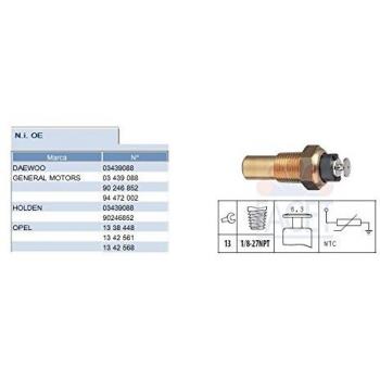FACET Sensor de temperatura del refrigerante 7.3005