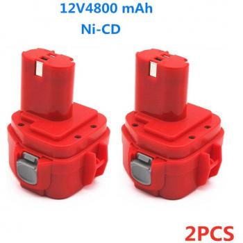 4800mAh 12V Ni-CD Battery for Makita Power Tools PA12 1220 1233 1201 1222 1223 1235