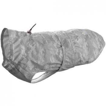Hunter Silberner Hunde-Regenmantel Huka to go 55