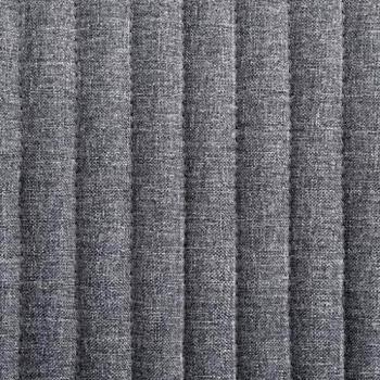 Sedie da Pranzo 2 pz Grigio Scuro