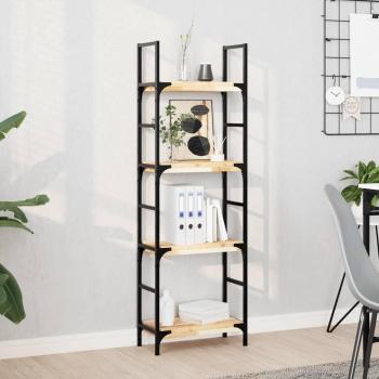 60x20x4 cm Floating Shelf Untreated Solid Wood Acacia vidaXL