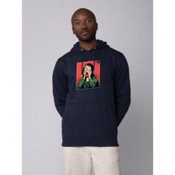Mona Lisa Scream by Watapparel – Felpa Navy & Colori Misti