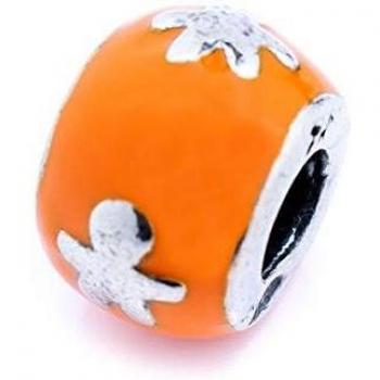 Abalorio Mujer Viceroy VMM0093-04 Naranja 1 cm