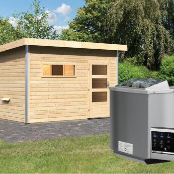 Externe Bediening 9 kW Buitensauna Skrollan 2