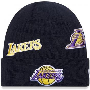 New Era Herren Beanie Mütze mit Multi-Patches Los Angeles Lakers