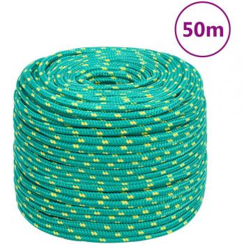 Corde de bateau Polypropylène 8 mm 50 m Verte