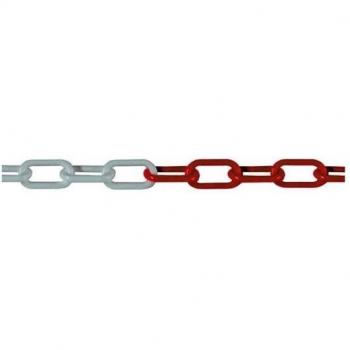 Levace Kettenseil 8 mm Rot/Weiß, 25 m, Beutelverpackung (L.32 × H.11 mm, 2045B)