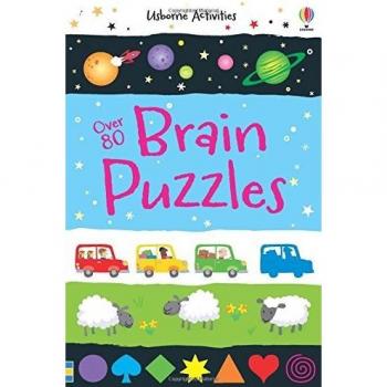 Over 80 Brain Puzzles (Usborne Puzzle Books), Various, Used; Good Book