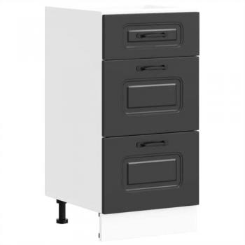 Cocina Kalmar Mueble Inferior con Almacenamiento Moderno Vidaxl