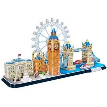 Puzle 3D City Line London 107 piezas de CubicFun