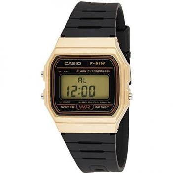 Casio Gold Armbanduhr F-91WM-9AEF