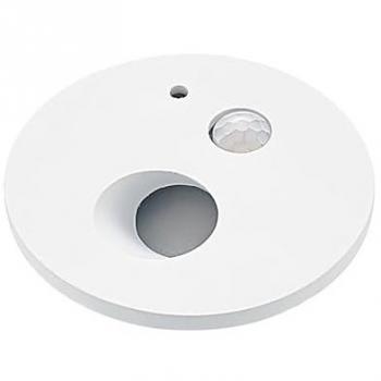 Lámpara LED empotrada redonda Neru en acabado blanco