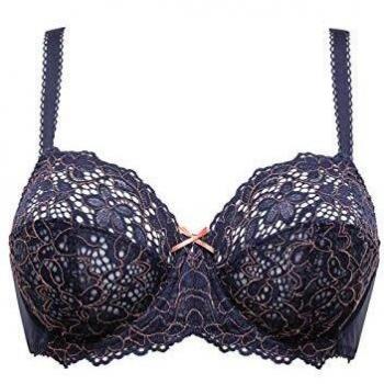 Clémence Sujetador Azul con Aros Sans Complexe 90D