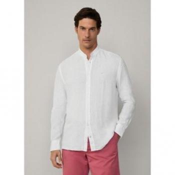 Hackett Essential Porter Long Sleeve in Optic White – L Size