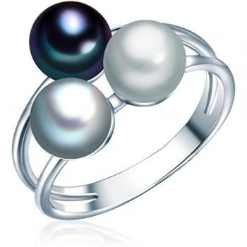 Brillo de Perla: Anillo Genciana Valero Pearls en Plata