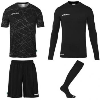 Uhlsport Prediction Torwartset Schwarz