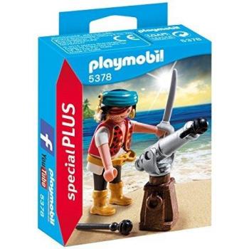 Piraten-Spielfigur mit Kanone