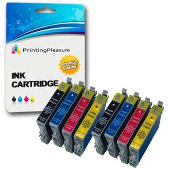 Epson Stylus & DX Series 8XL Ink Set – Dual‑Capacity Black/Cyan/Magenta/Yellow Cartridges