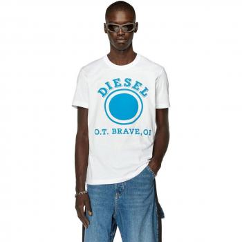 Diesel T-Diegor-K64 T-shirt, White, Sizes: S, M, 2XL, XL, L