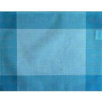 Set de table en plastique bicolore 30x50 cm