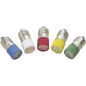Lampe de Signalisation Rouge E10 24V DC/AC 24mA 2.4lm Q65243